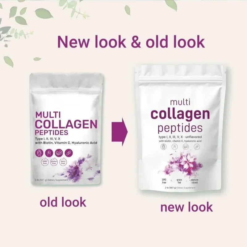 Multi-Collagen Peptide Powder (Monthly Supply)