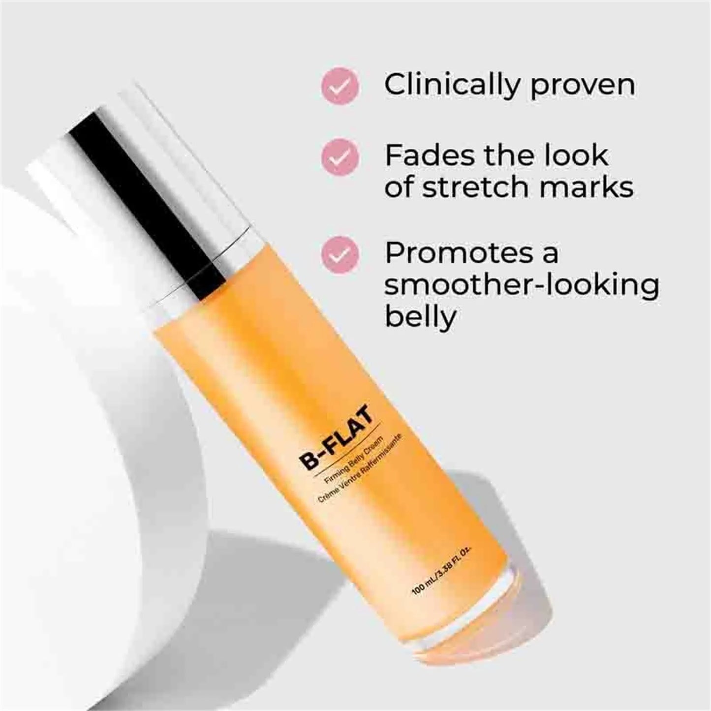 B- FLAT Belly Firming Cream- With Avocado Extract- 100ml