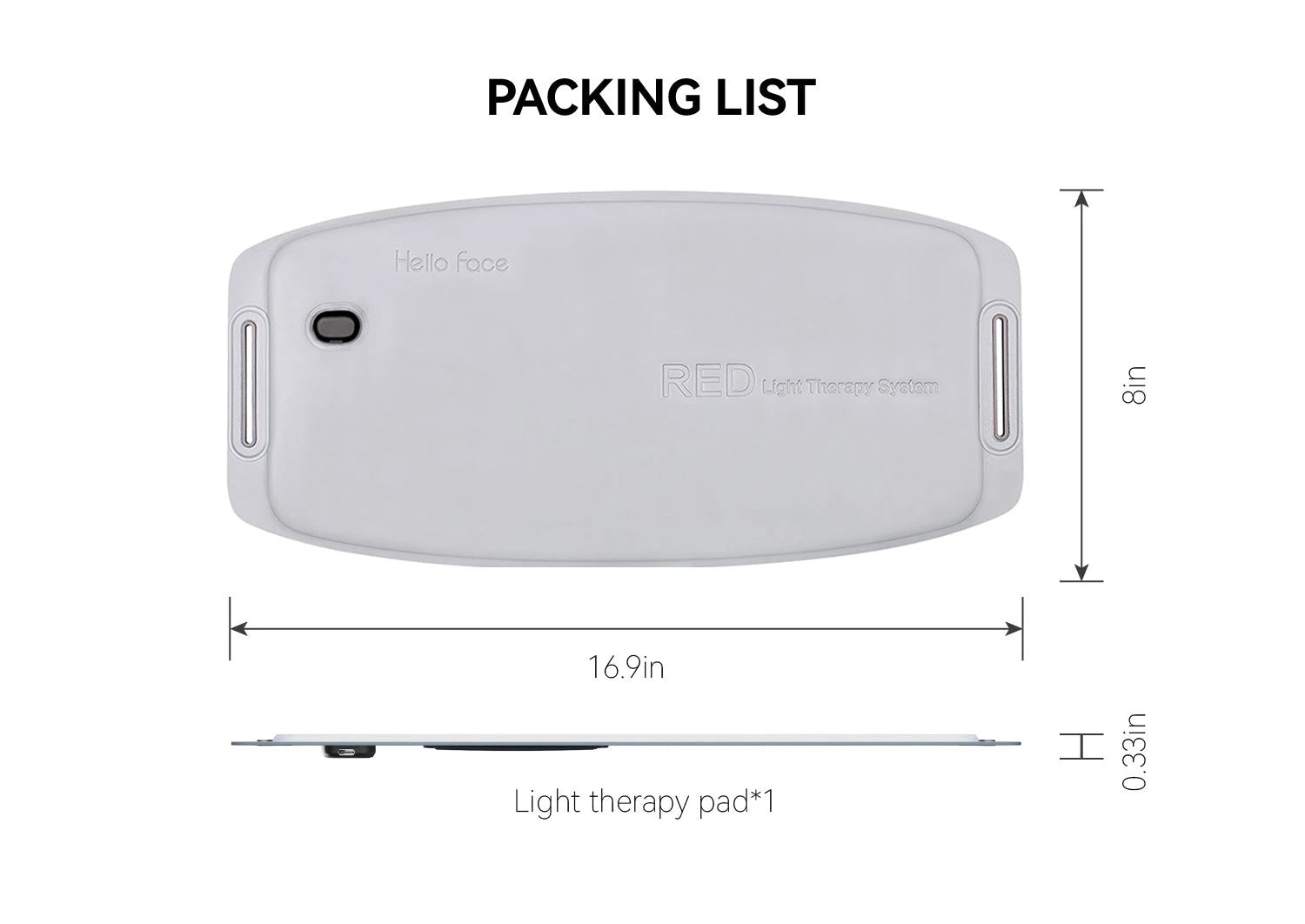 Casadova Red Light Therapy Belt - Powered by Helloface
