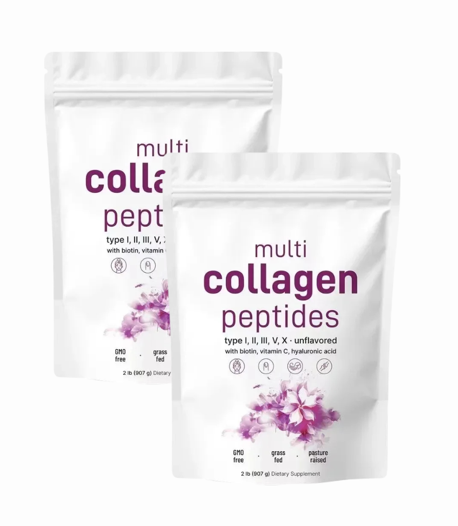 Multi-Collagen Peptide Powder (Monthly Supply)